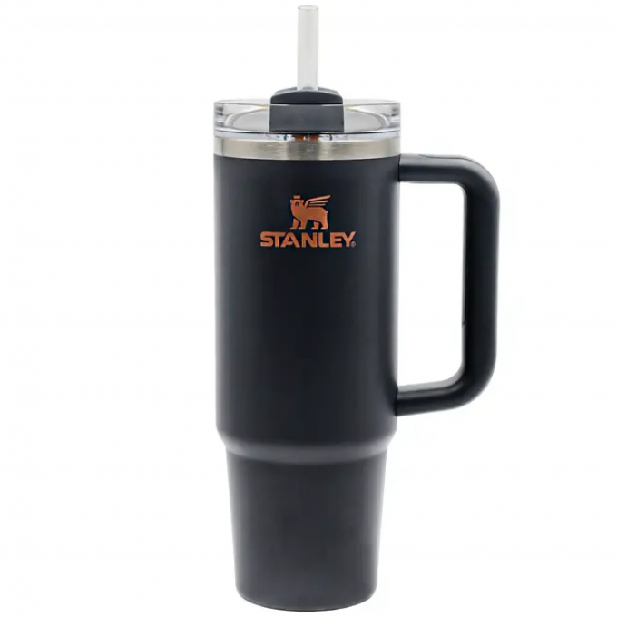 Термокружка STANLEY QUENCHER H2.0 0,88L () с трубочкой, серая 10-11912-150